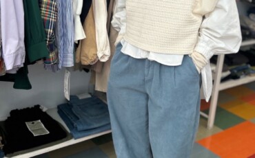 コーディネートの幅が広がる２wayベスト♡