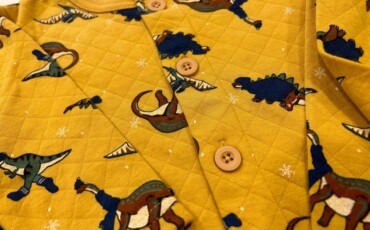 新作！キッズ★キルトダイナソーパジャマ