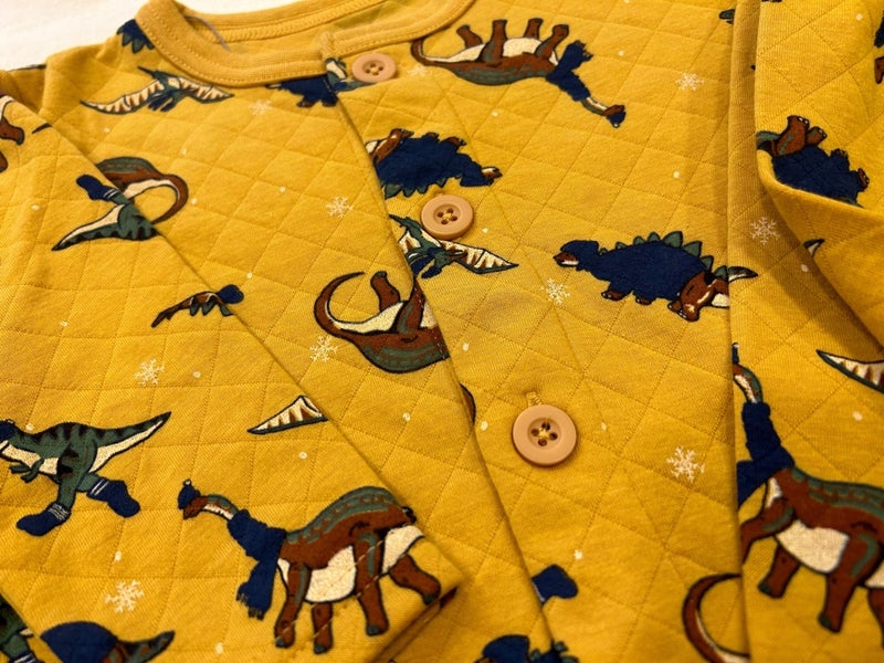 新作！キッズ★キルトダイナソーパジャマ