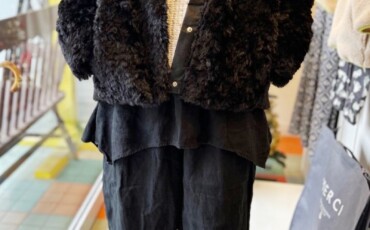 NEW!ツムグ♡ソリトリネンペプラムパンツ