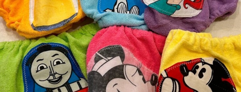 リメイク★パイル地ブルマーとショーツ