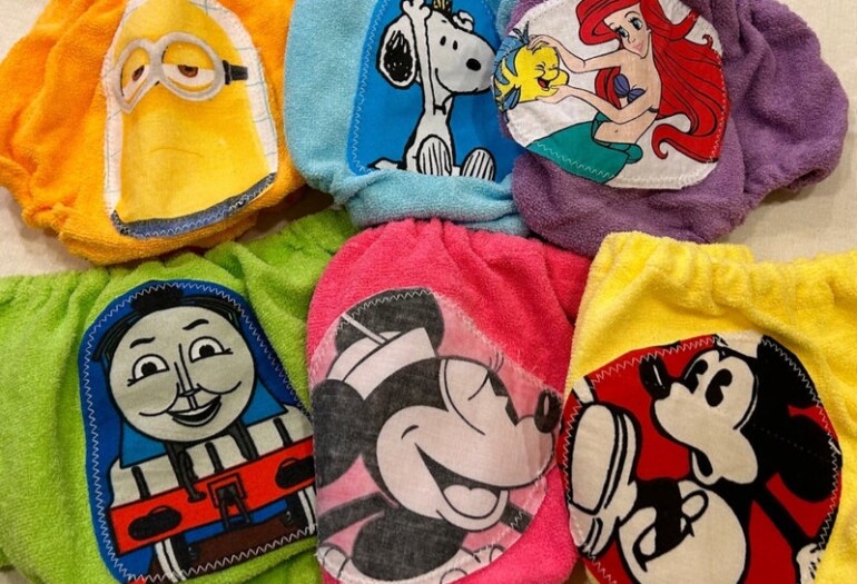 リメイク★パイル地ブルマーとショーツ