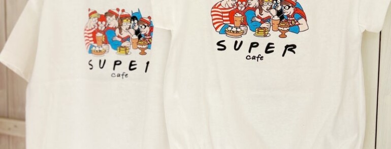 ワクワクするパロディグラフィックT＆ベビーボディ