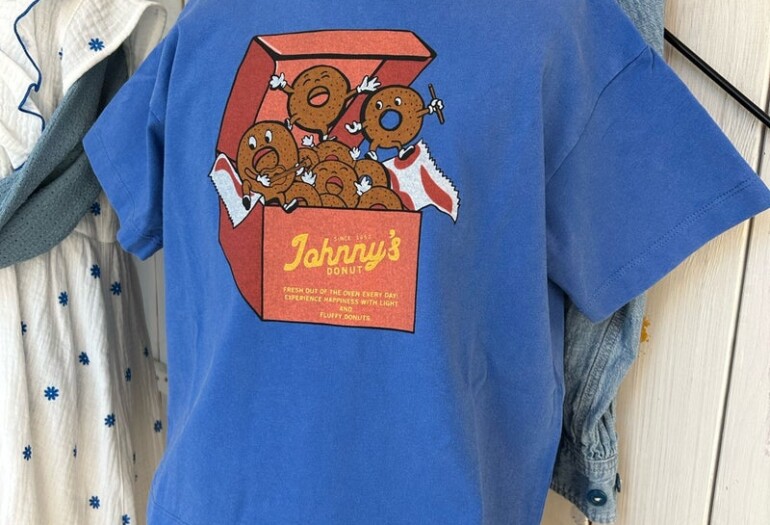 ヴィンテージフェードドーナツT